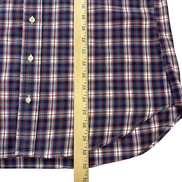 Gitman Bros _Plaid Cotton Shirt Button Down Men's sz L Multicolor - Picture 11 of 14
